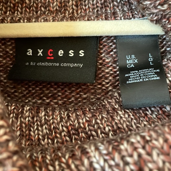 Axcess Women’s Turtle Neck Long Sleeve Sweater - Picture 2 of 4